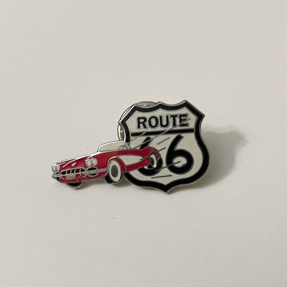 Vintage Route 66 Convertible Pin Buckles of America Pin - Picture 10 of 10